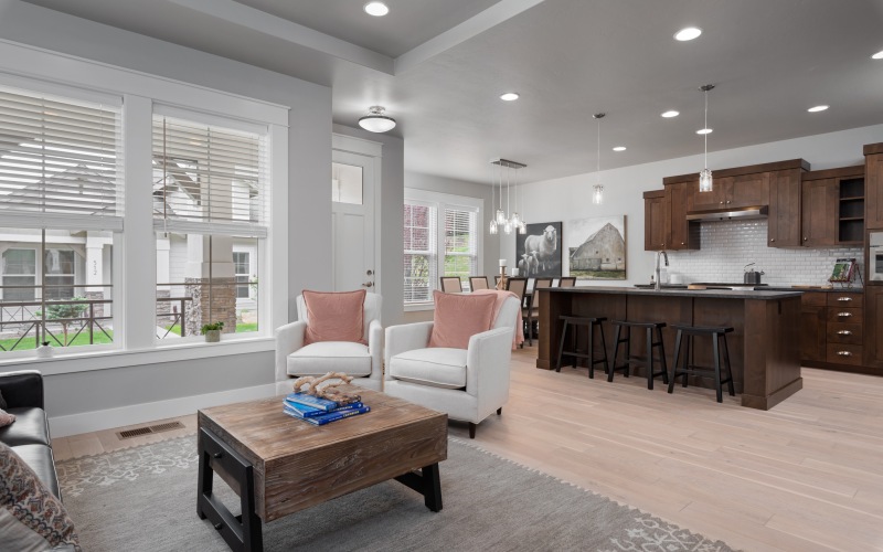 Spacious open floorplan