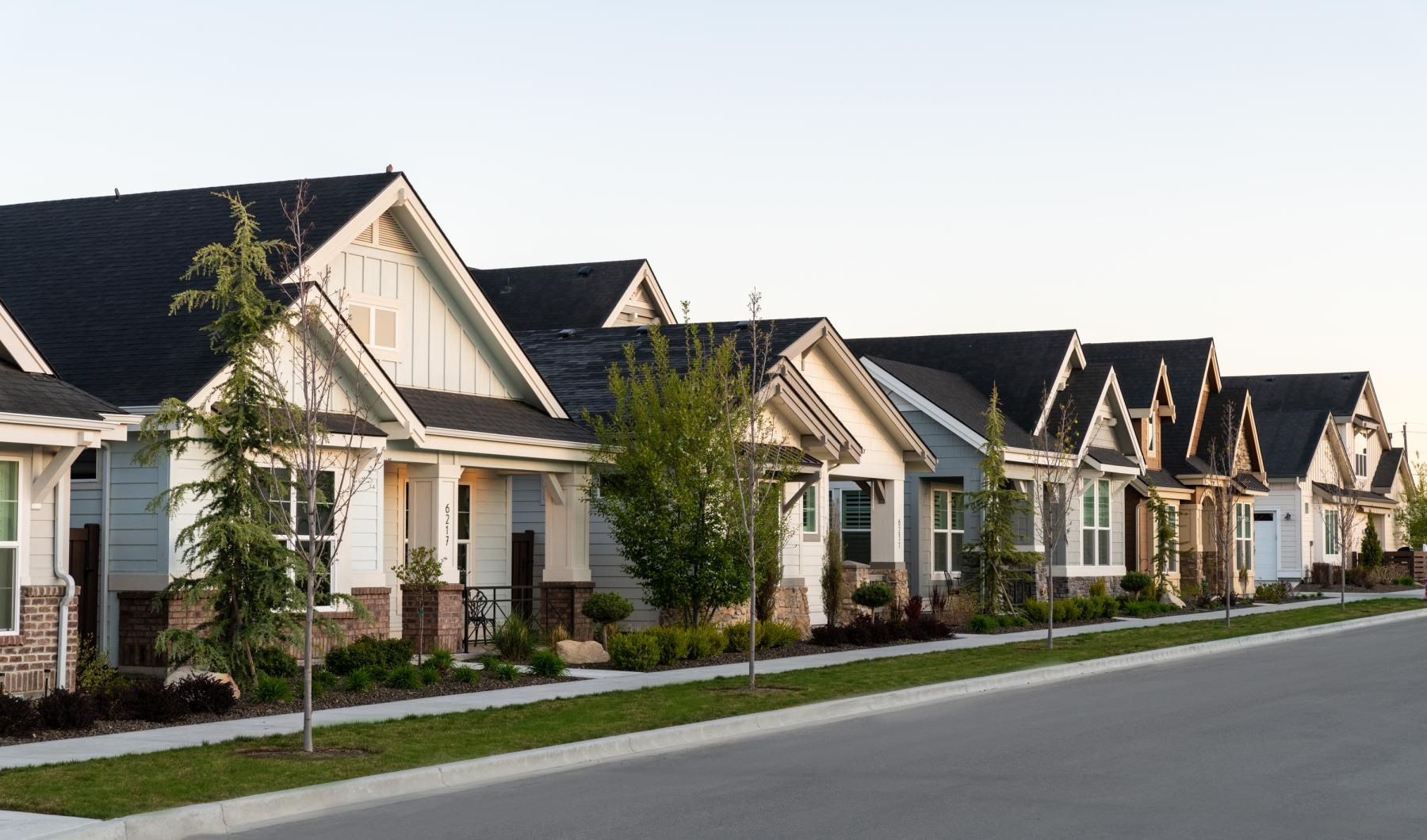 a row of houses